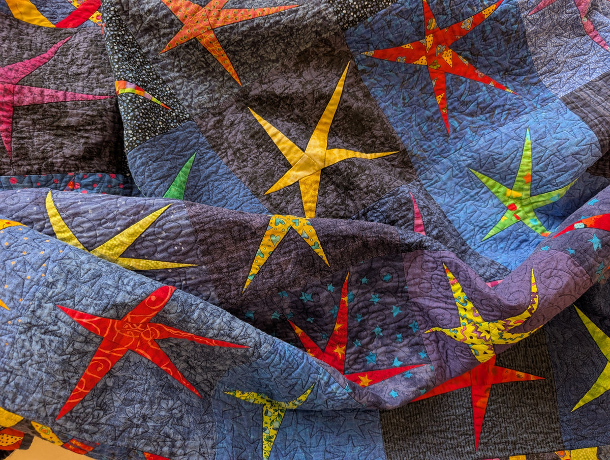 Slender Starz Quilt Pattern PDF
