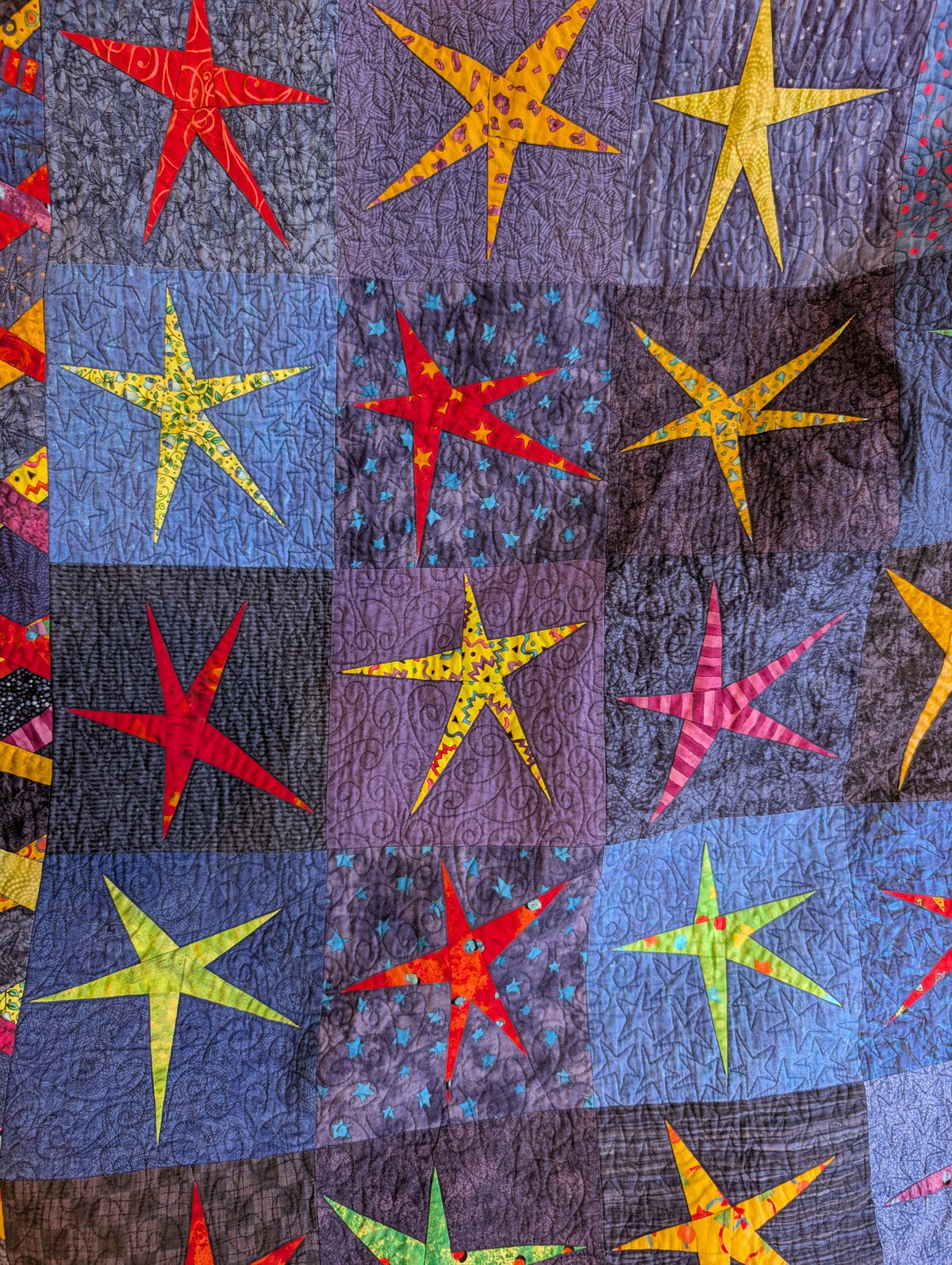 Slender Starz Quilt Pattern PDF