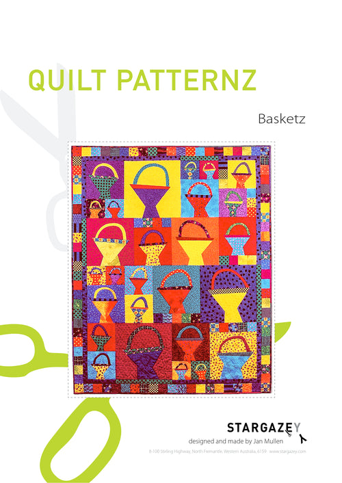 Basketz Quilting Pattern Front Page