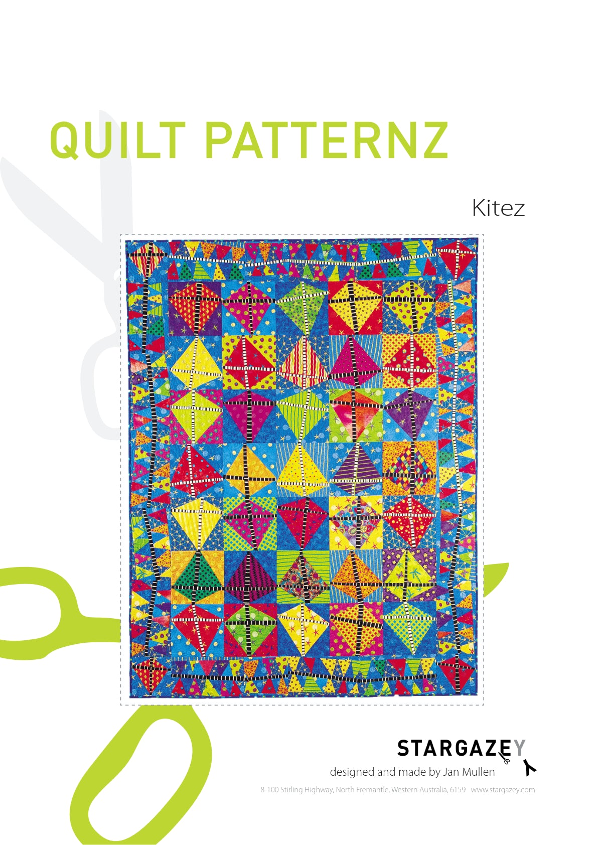 Kitez Quilting Pattern Front Page
