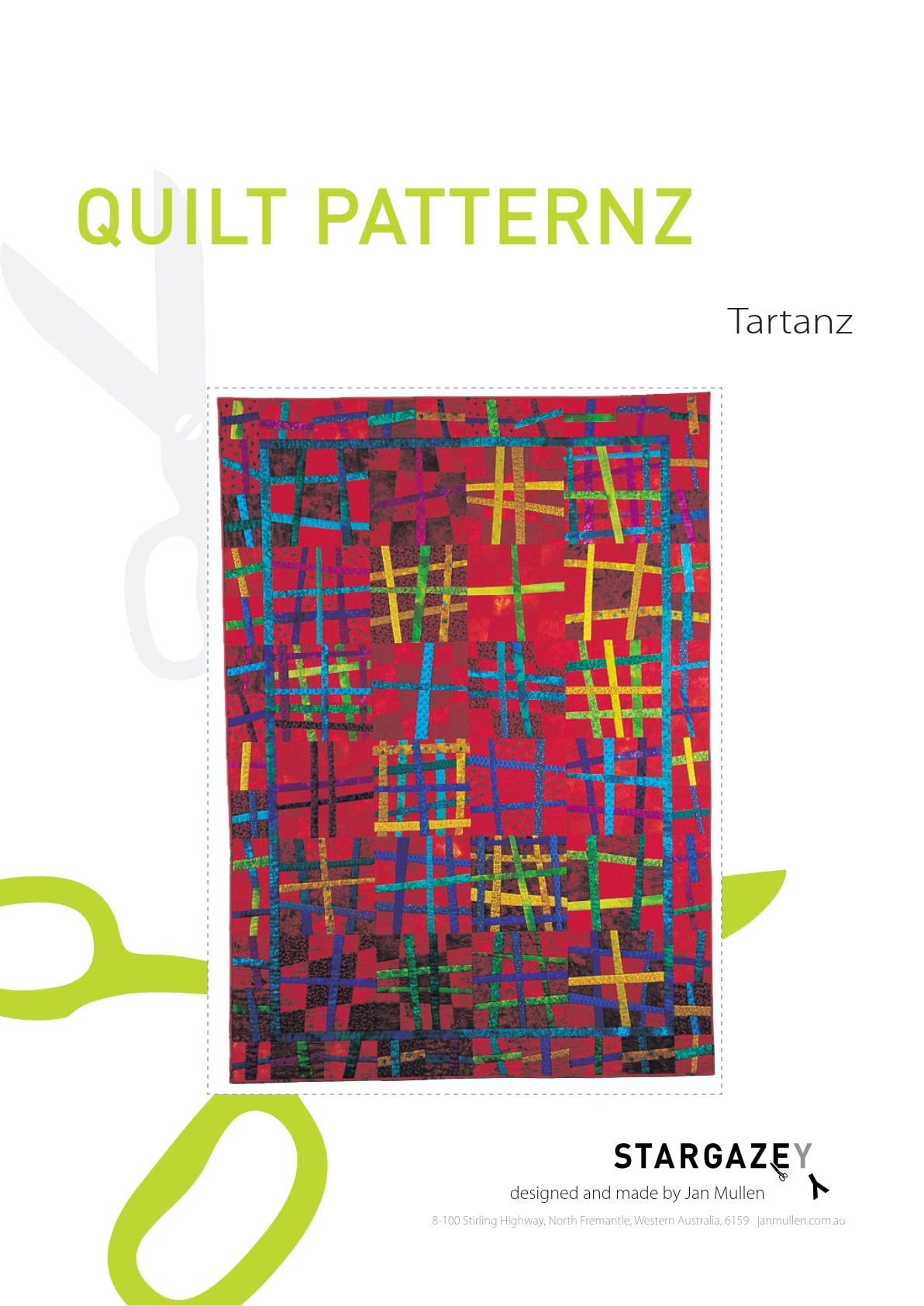 Tartanz Quilting Pattern Front Page